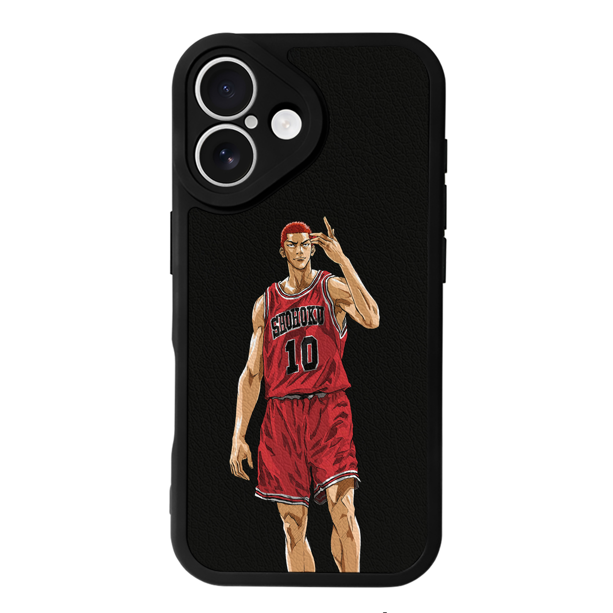 （画像用） SLAM DUNK／スラムダンク 【iPhone 16シリーズ対応】シリコンスマホケース（レザー調） 材質：シリコン